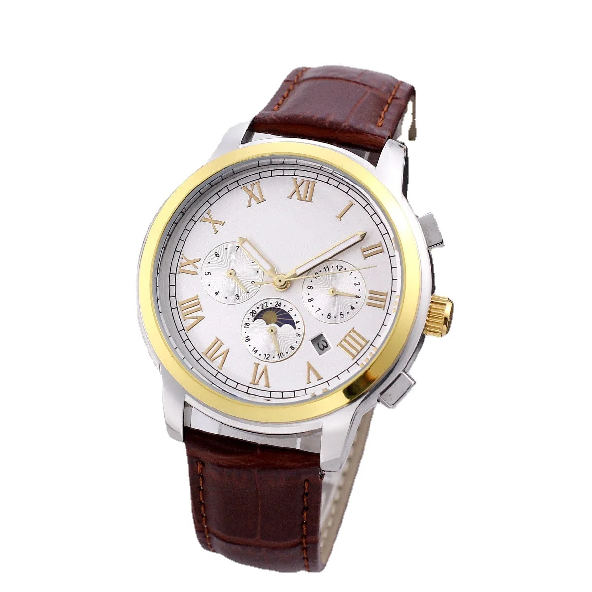 Foreign Trade Network Explosion Fashion Trend Fully Automatic Mechanical Leisure Watch 
Foreign Trade Network Explosion Fashion Trend Fully Automatic Mechanical Leisure Watch