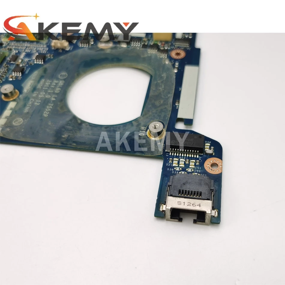 Akemy K53TA Laptop motherboard For ASUS K53TA K53TK X53T Mainboard QBL60 LA-7552P 216-0810005 HD 6630M 1GB
Akemy K53TA Laptop motherboard For ASUS K53TA K53TK X53T Mainboard QBL60 LA-7552P 216-0810005 HD 6630M 1GB