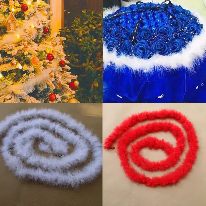 2 Meters Thicken Fluffy Turkey Feather Boa Soft Full Plume Trim Stripe for Wedding Party Costume Stage Cosplay DIY Decoration
2 Meters Thicken Fluffy Turkey Feather Boa Soft Full Plume Trim Stripe for Wedding Party Costume Stage Cosplay DIY Decoration