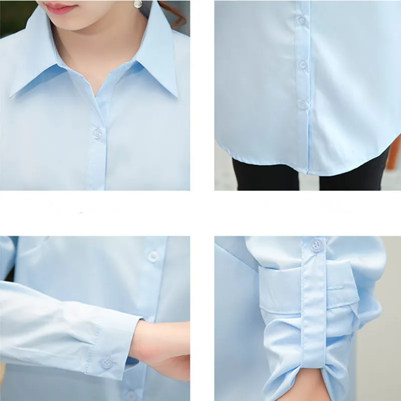Korean Women Shirts Woman Long Shirts Office Lady Long Sleeves Shirt Tops Woman Chiffon Blouses Top Plus Size Women Pink Shirt
Korean Women Shirts Woman Long Shirts Office Lady Long Sleeves Shirt Tops Woman Chiffon Blouses Top Plus Size Women Pink Shirt