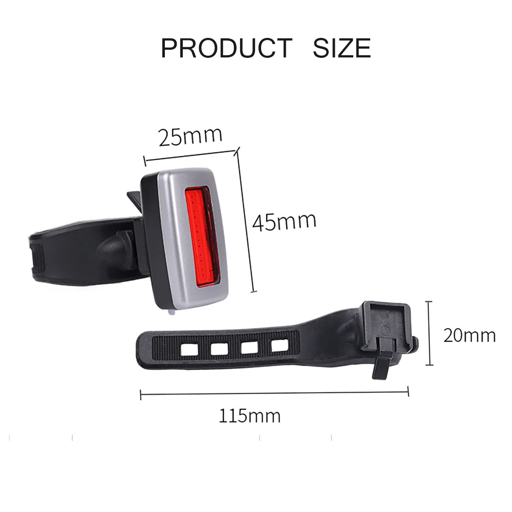 Bike Bicycle Light Rechargeable LED Taillight USB Rear Tail Safety Warning Cycling Light Portable Flash Light Super Bright
Bike Bicycle Light Rechargeable LED Taillight USB Rear Tail Safety Warning Cycling Light Portable Flash Light Super Bright