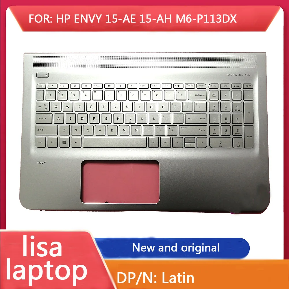 Suitable For HP Navy 15-AE 15-AH M6-P113DX Notebook Palm Pad Keyboard Backlight Silver Latin New Keyboard
Suitable For HP Navy 15-AE 15-AH M6-P113DX Notebook Palm Pad Keyboard Backlight Silver Latin New Keyboard