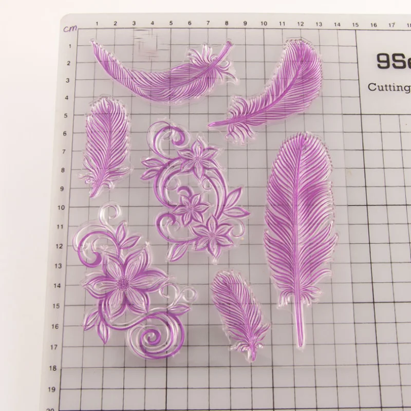1pc Feather Flower Silicone Clear Seal Stamp DIY Scrapbook Embossing Photo Album Decoration Rubber Stamp Art Handmade Stationery
1pc Feather Flower Silicone Clear Seal Stamp DIY Scrapbook Embossing Photo Album Decoration Rubber Stamp Art Handmade Stationery
