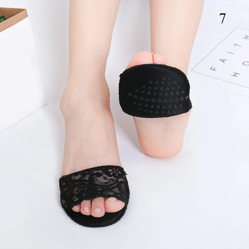 New Toes Forefoot Pads Socks Women High Heels Half Foot Socks Anti-slip Lining Open Toe Heelless Liner Sock Summer Outdoor
New Toes Forefoot Pads Socks Women High Heels Half Foot Socks Anti-slip Lining Open Toe Heelless Liner Sock Summer Outdoor