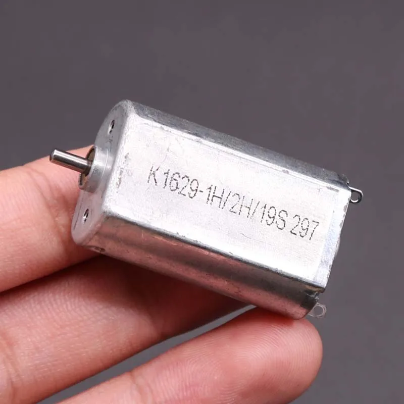 DC 3V-6V 20000RPM Micro Motor 180 High Speed Strong Magnetic Precious Metal Brush High Torque for DIY Toys Hobbies Smart Car
DC 3V-6V 20000RPM Micro Motor 180 High Speed Strong Magnetic Precious Metal Brush High Torque for DIY Toys Hobbies Smart Car
