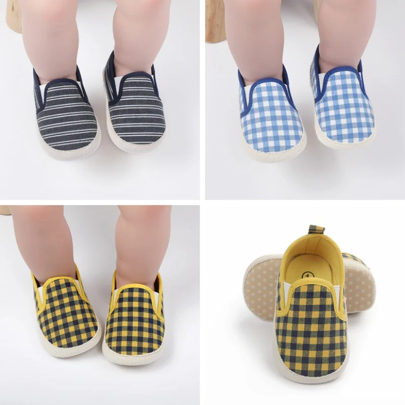 Baby Boys Shoes Infant Newborn Baby Kids Slip-On First Walkers Toddler Striped Canvas Classic Sneaker Loafers Casual Soft Shoes3 
Baby Boys Shoes Infant Newborn Baby Kids Slip-On First Walkers Toddler Striped Canvas Classic Sneaker Loafers Casual Soft Shoes3