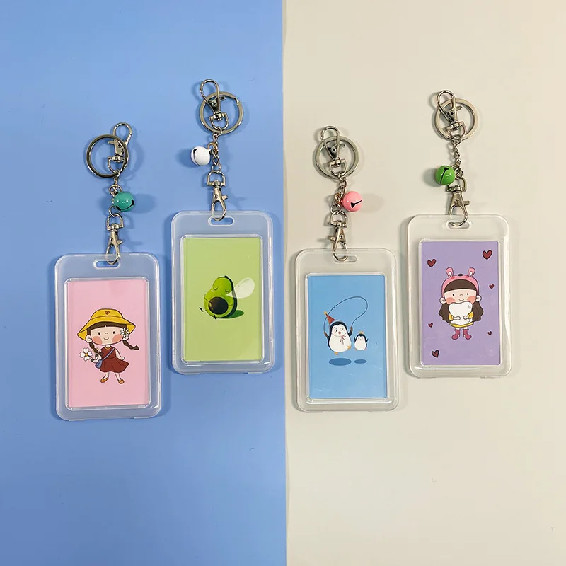 ID Business Working Bank Credit Card Holder Protective Case Cute Cartoon Transparent Keychain School Student Bus Card Cover
ID Business Working Bank Credit Card Holder Protective Case Cute Cartoon Transparent Keychain School Student Bus Card Cover