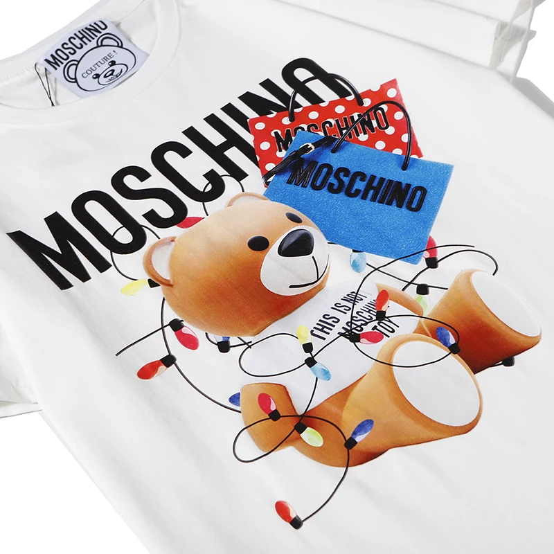 Moschino T-Shirts Double-Side Colorful Logo Unisex Shirts Short Sleeve Tops MOSCHINO O-Neck Cotton Shirt for Couples Lovers 11
Moschino T-Shirts Double-Side Colorful Logo Unisex Shirts Short Sleeve Tops MOSCHINO O-Neck Cotton Shirt for Couples Lovers 11