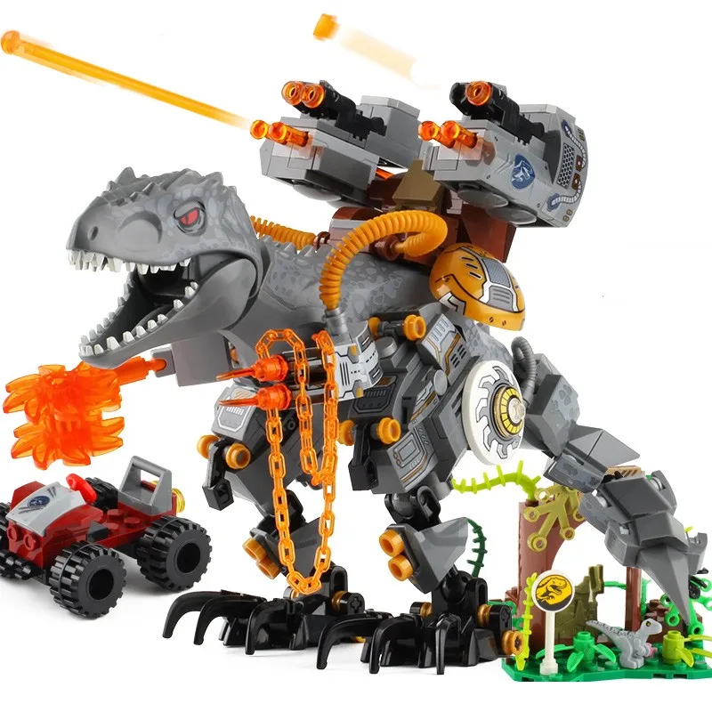 2021 New Jurassic Dinosaur World Building Blocks Series Velociraptor T-rex Triceratops Assembles Figure Bricks Toys For Children
2021 New Jurassic Dinosaur World Building Blocks Series Velociraptor T-rex Triceratops Assembles Figure Bricks Toys For Children