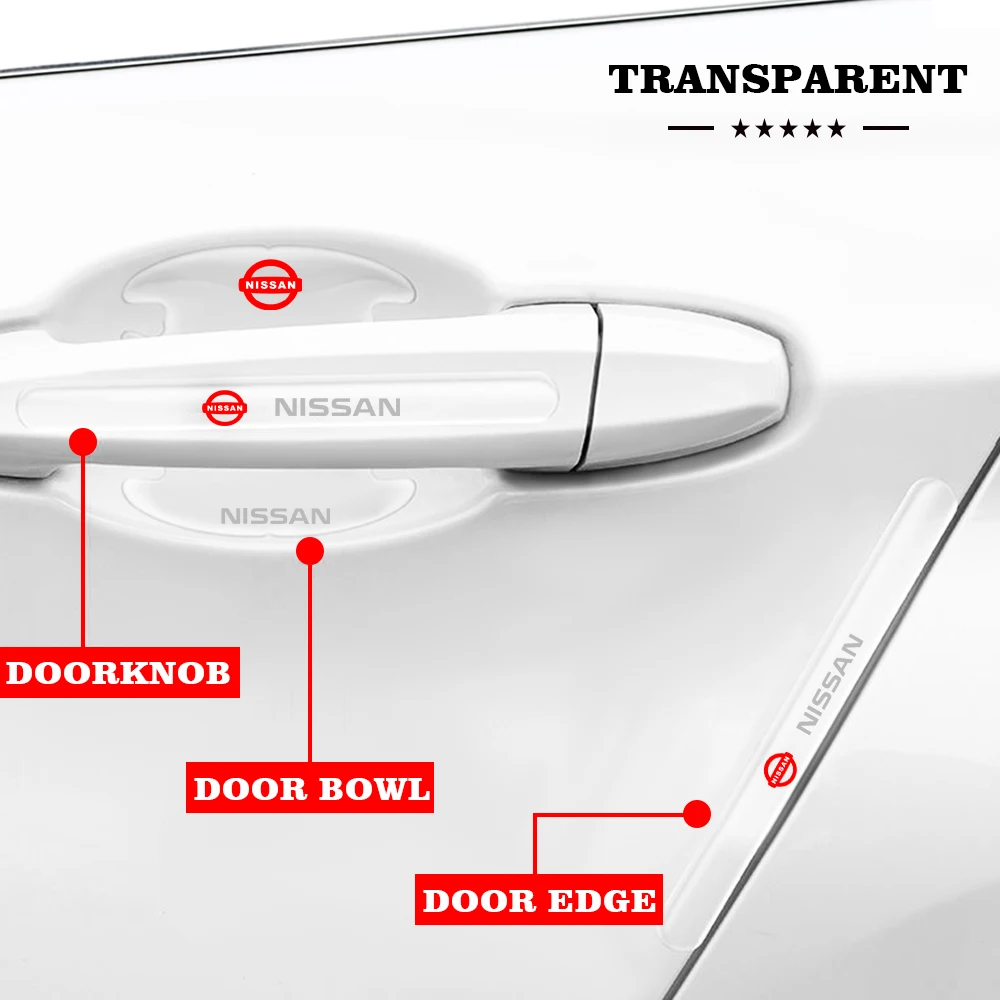 8pcs Car Styling Anti-collision Strip Door Handle Cup Protector Film Sticker Accessories For Nissan Qashqai J10 J11 Tiida Navara
8pcs Car Styling Anti-collision Strip Door Handle Cup Protector Film Sticker Accessories For Nissan Qashqai J10 J11 Tiida Navara