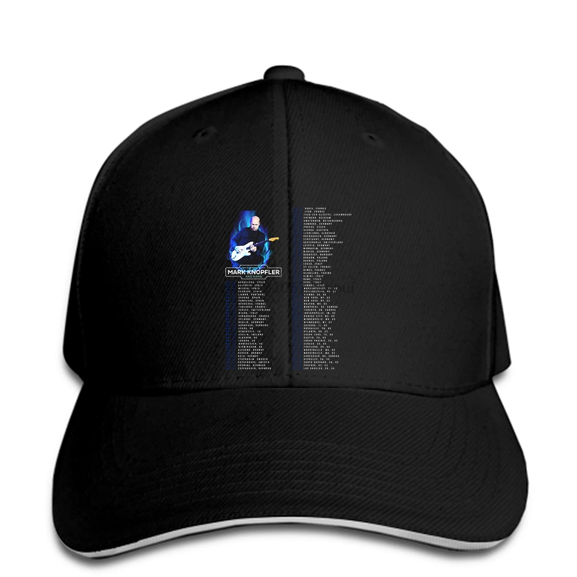 Baseball cap Mark Knopfler And Band An Evening World Tour 2019 with Dates Men's Black Baseball caps
Baseball cap Mark Knopfler And Band An Evening World Tour 2019 with Dates Men's Black Baseball caps