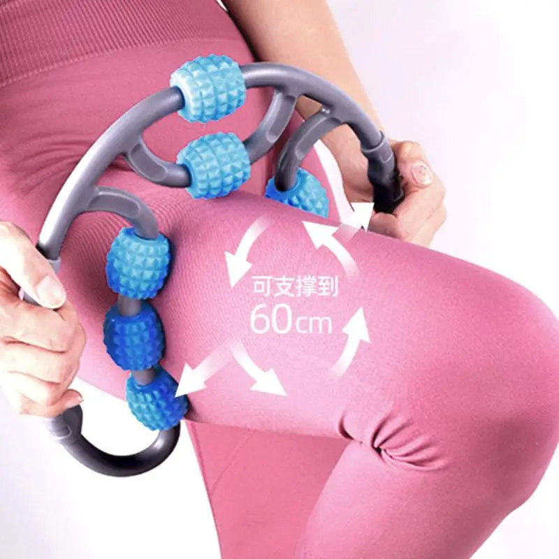 Yoga Pilates Circles U Shape Trigger Point Massage Roller For Arm Leg Neck Muscle For Fitness Gym Yoga Pilates Sports 8 Wheels
Yoga Pilates Circles U Shape Trigger Point Massage Roller For Arm Leg Neck Muscle For Fitness Gym Yoga Pilates Sports 8 Wheels