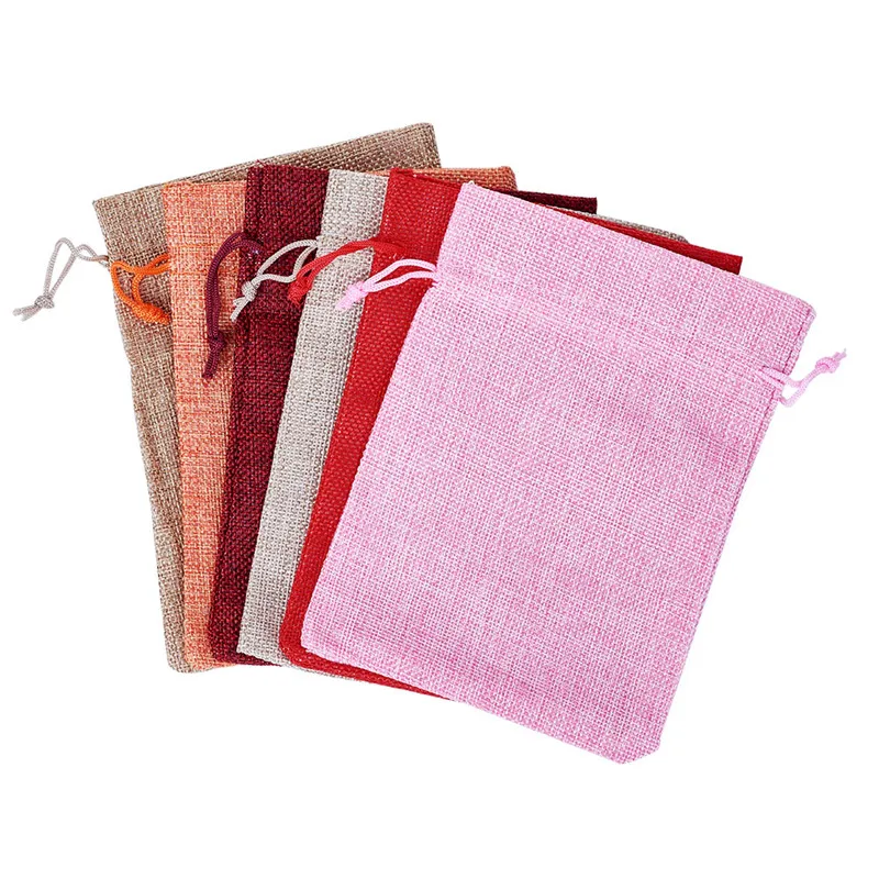 30pcs 18x13cm Burlap Drawstring Bags Packing Pouches Mixed Color for Jewelry Packing Gift Bags Christmas Wedding Party Candy Bag
30pcs 18x13cm Burlap Drawstring Bags Packing Pouches Mixed Color for Jewelry Packing Gift Bags Christmas Wedding Party Candy Bag