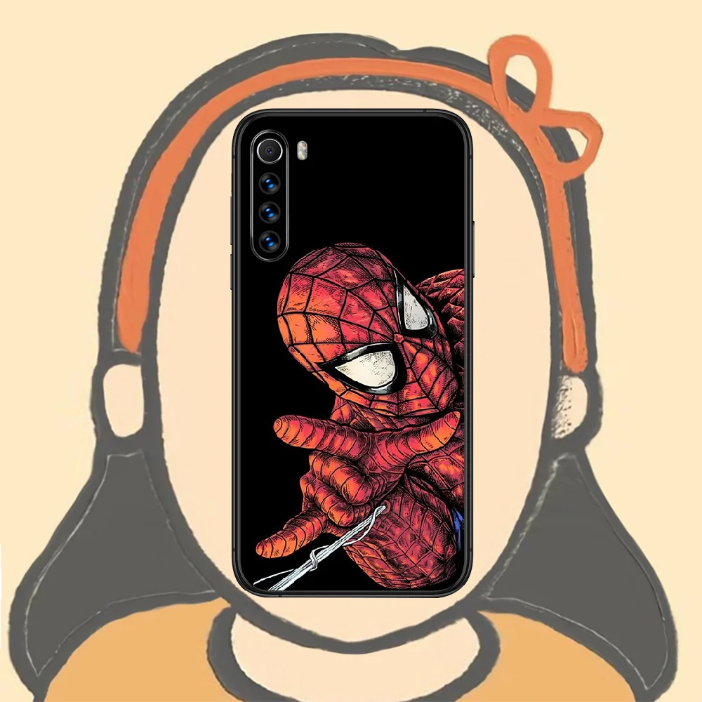 Spiders Man Super Phone Case For Xiaomi Redmi Note 7 8 8T 9 9S 4X 7 7A 9A K30 Pro Ultra black Cell Painting Bumper Soft Funda
Spiders Man Super Phone Case For Xiaomi Redmi Note 7 8 8T 9 9S 4X 7 7A 9A K30 Pro Ultra black Cell Painting Bumper Soft Funda