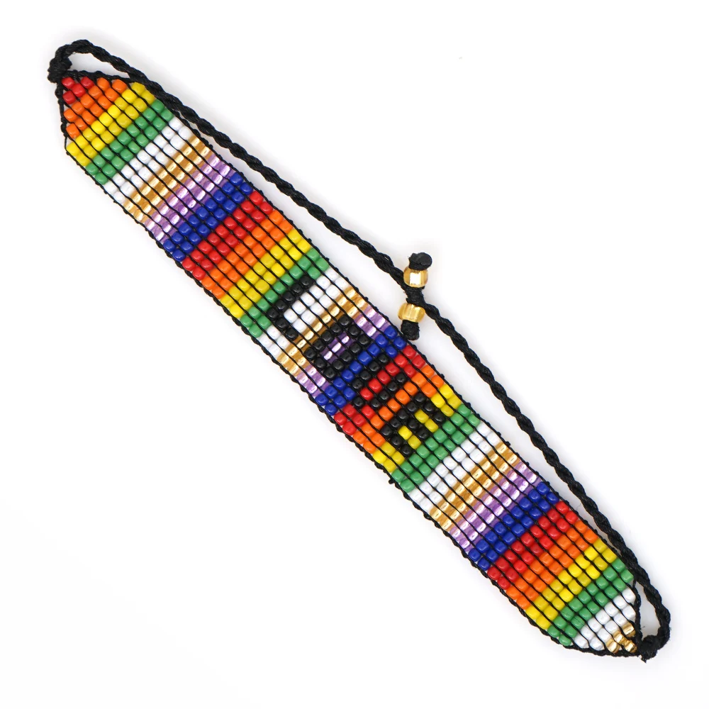 Go2boho Rainbow Bracelet For Ladies Jewellery 2021 Bohemian Color Beaded Pulsera Trendy Miyuki Beads Jewelry Letter Bracelets
Go2boho Rainbow Bracelet For Ladies Jewellery 2021 Bohemian Color Beaded Pulsera Trendy Miyuki Beads Jewelry Letter Bracelets