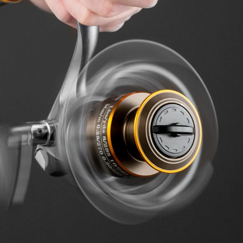 ZUKIBO Non-Gap Spinning Reel Full Metal Wire Cup 5.5:1 Fishing Reel 7KG Max Drag Aluminium Handle Saltwater Fishing Accessory
ZUKIBO Non-Gap Spinning Reel Full Metal Wire Cup 5.5:1 Fishing Reel 7KG Max Drag Aluminium Handle Saltwater Fishing Accessory
