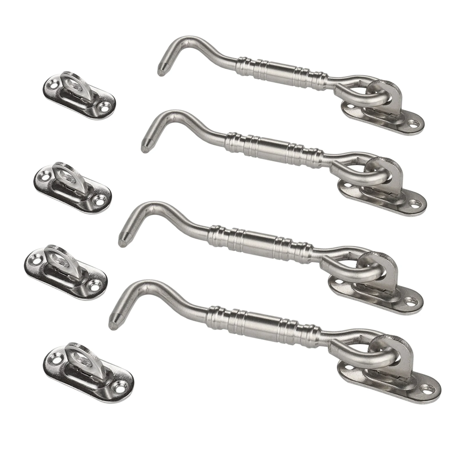 4 размера, замок из нержавеющей стали с защитным выключателем, крюк для кабины, дверная защелка, бесшумный держатель
4 размера, замок из нержавеющей стали с защитным выключателем, крюк для кабины, дверная защелка, бесшумный держатель