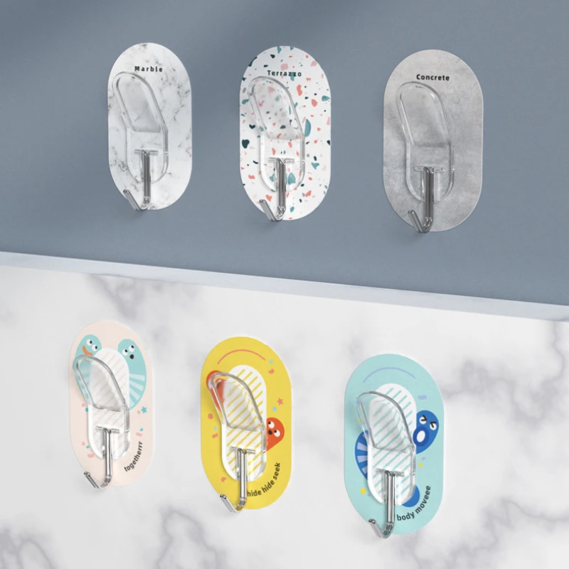 Strong Self Adhesive Hooks Door Wall Hangers Hooks Stainless Steel Load-bearing Seamless Hooks For Bathroom Kitchen Radom Color
Strong Self Adhesive Hooks Door Wall Hangers Hooks Stainless Steel Load-bearing Seamless Hooks For Bathroom Kitchen Radom Color