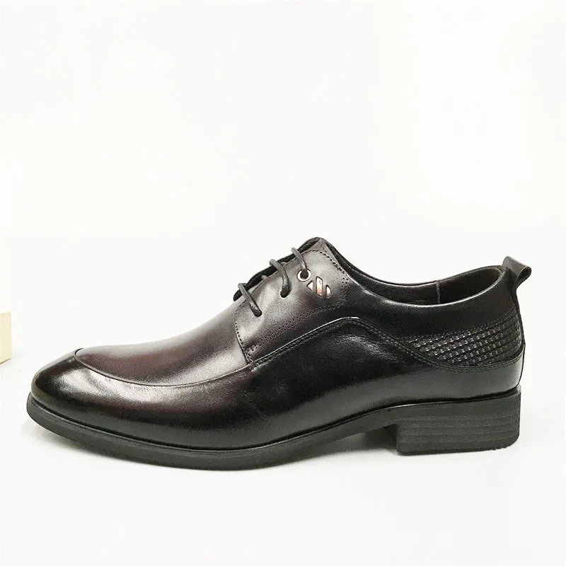 New Genuine Leather Men's Dress Shoes Handmade Office Business Wedding Shoes Luxury Lace Up Formal Oxfords Mens Shoes
New Genuine Leather Men's Dress Shoes Handmade Office Business Wedding Shoes Luxury Lace Up Formal Oxfords Mens Shoes