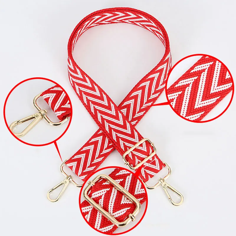 Color Webbing Wide Bag Strap Geometric Striped Crossbody Long Shoulder Strap DIY Rainbow Handbag Handle Strsps Bag Accessories
Color Webbing Wide Bag Strap Geometric Striped Crossbody Long Shoulder Strap DIY Rainbow Handbag Handle Strsps Bag Accessories