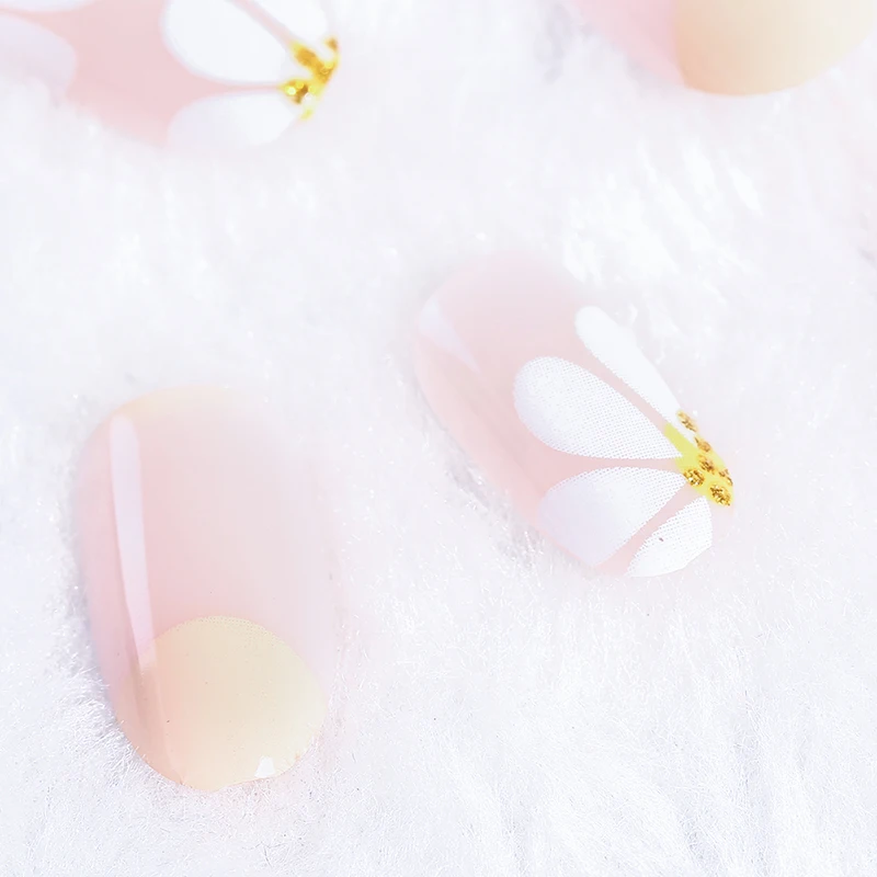 Pink Flower Design 24Pcs False Nail Full Cover Fake Nails Super Comfort Acrylic Nail Art Tools
Pink Flower Design 24Pcs False Nail Full Cover Fake Nails Super Comfort Acrylic Nail Art Tools
