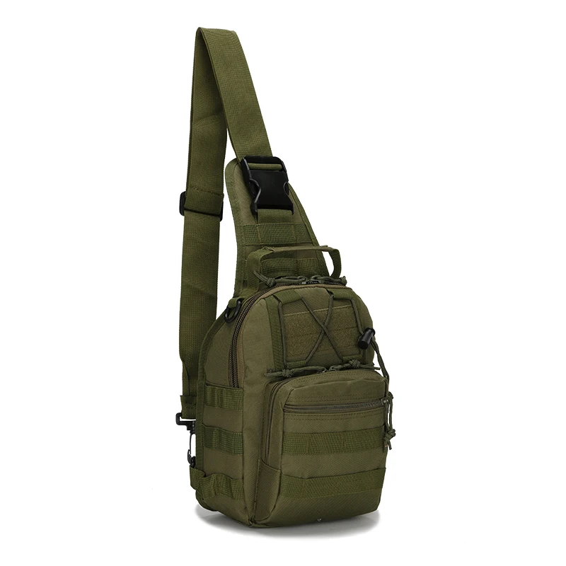 Military Tactical Shoulder Bag Sling Backpack Army Camping Hiking Bag Outdoor Sports Chest Bag Travel Trekking Hunting Backpack 
Military Tactical Shoulder Bag Sling Backpack Army Camping Hiking Bag Outdoor Sports Chest Bag Travel Trekking Hunting Backpack