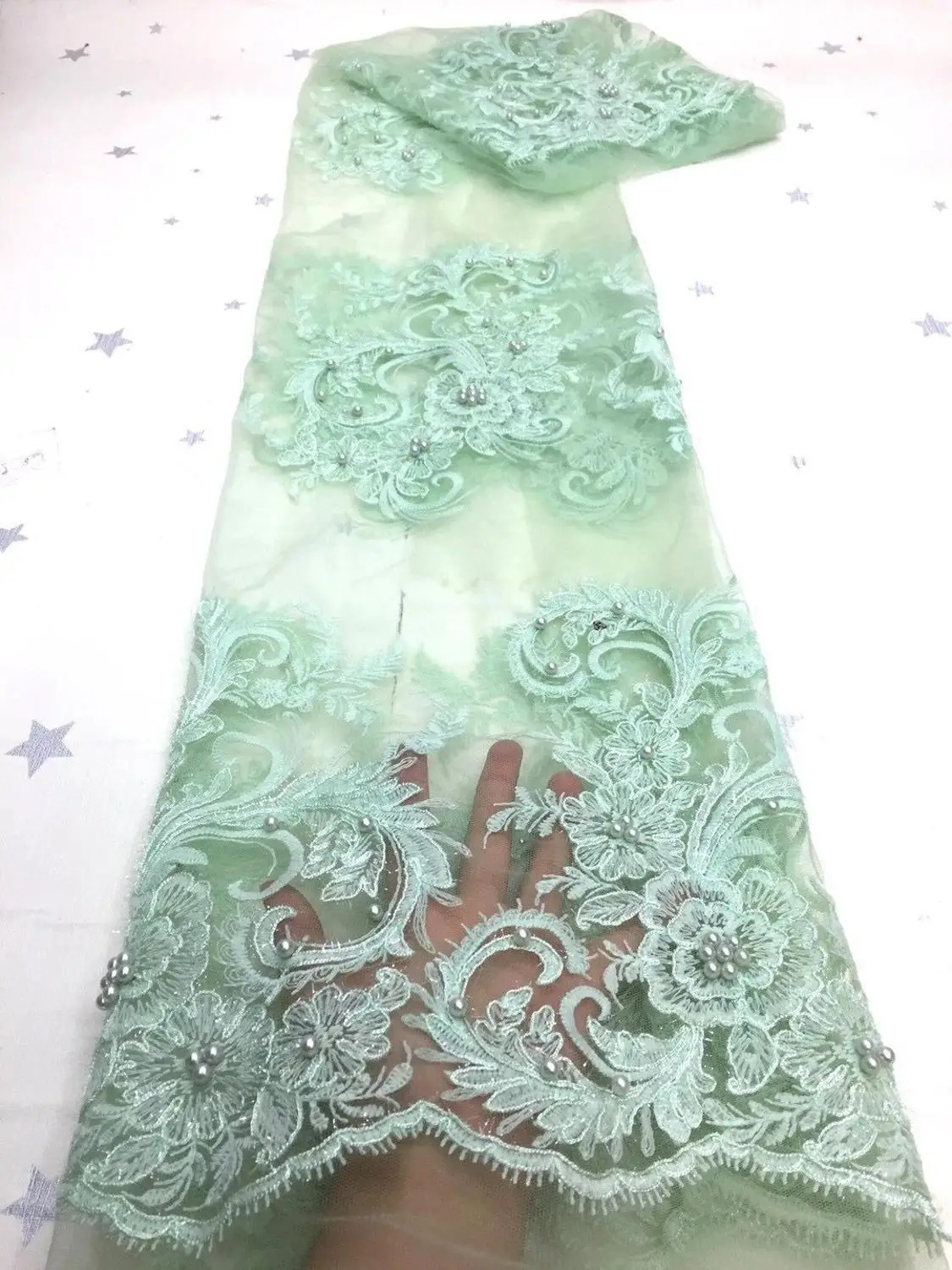 Мятная зеленая Новинка 2020, французская нигерийская кружевная ткань, высококачественный тюль, африканские кружева, ткань для свадьбы, Дубай,... 
Мятная зеленая Новинка 2020, французская нигерийская кружевная ткань, высококачественный тюль, африканские кружева, ткань для свадьбы, Дубай,...