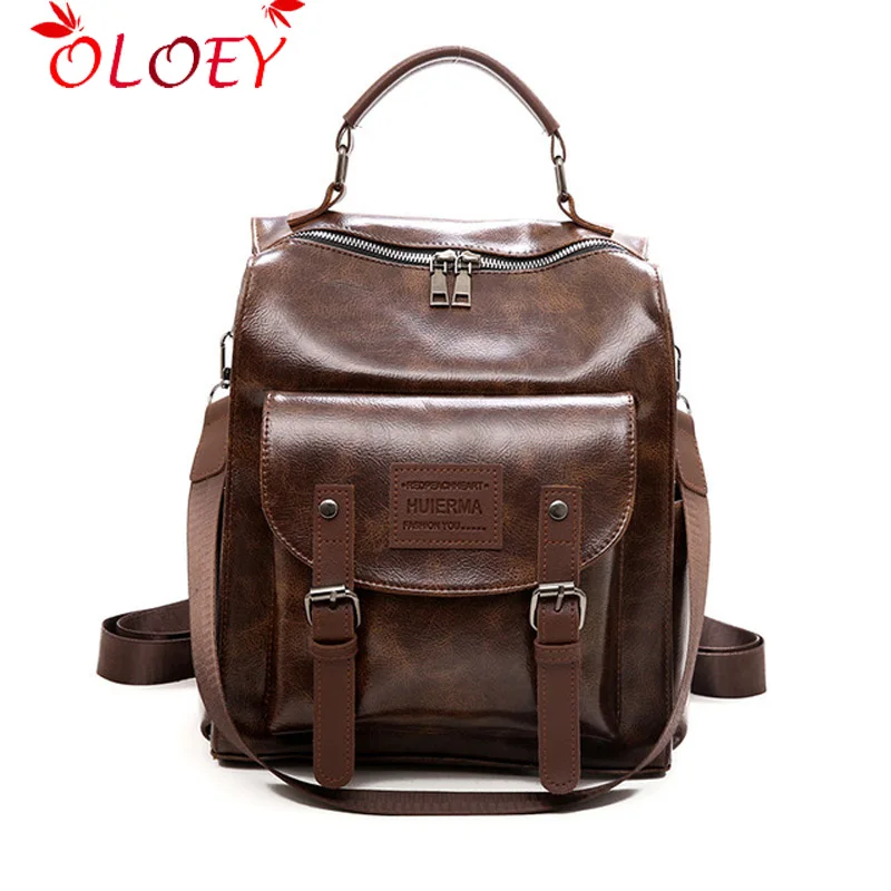 Women PU Leather Backpack Female Fashion Rucksack Brand Designer Vintage Shoulder Bag Mochila Escola School Bag Backpack Mochila
Women PU Leather Backpack Female Fashion Rucksack Brand Designer Vintage Shoulder Bag Mochila Escola School Bag Backpack Mochila