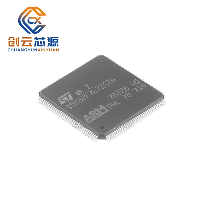 1Pcs New 100% Original STM32F767ZGT6 LQFP-144 Arduino Nano Integrated Circuits Operational Amplifier Single Chip Microcomputer
1Pcs New 100% Original STM32F767ZGT6 LQFP-144 Arduino Nano Integrated Circuits Operational Amplifier Single Chip Microcomputer