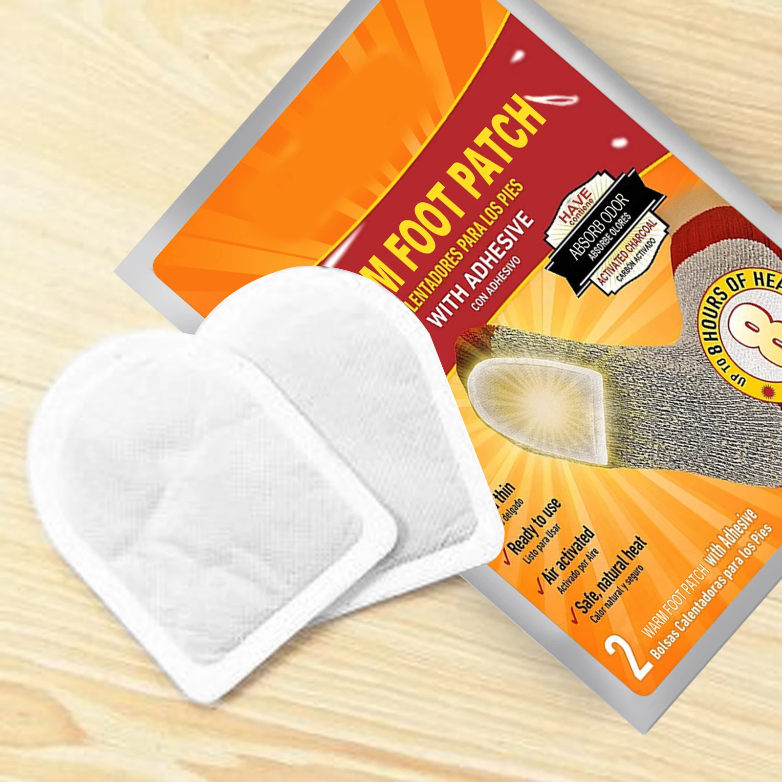 Портативная теплая нашивка для ног, САМОНАГРЕВАЮЩАЯСЯ стелька, наклейка для тела, подогреватель для ног, зимняя деталь 
Портативная теплая нашивка для ног, САМОНАГРЕВАЮЩАЯСЯ стелька, наклейка для тела, подогреватель для ног, зимняя деталь