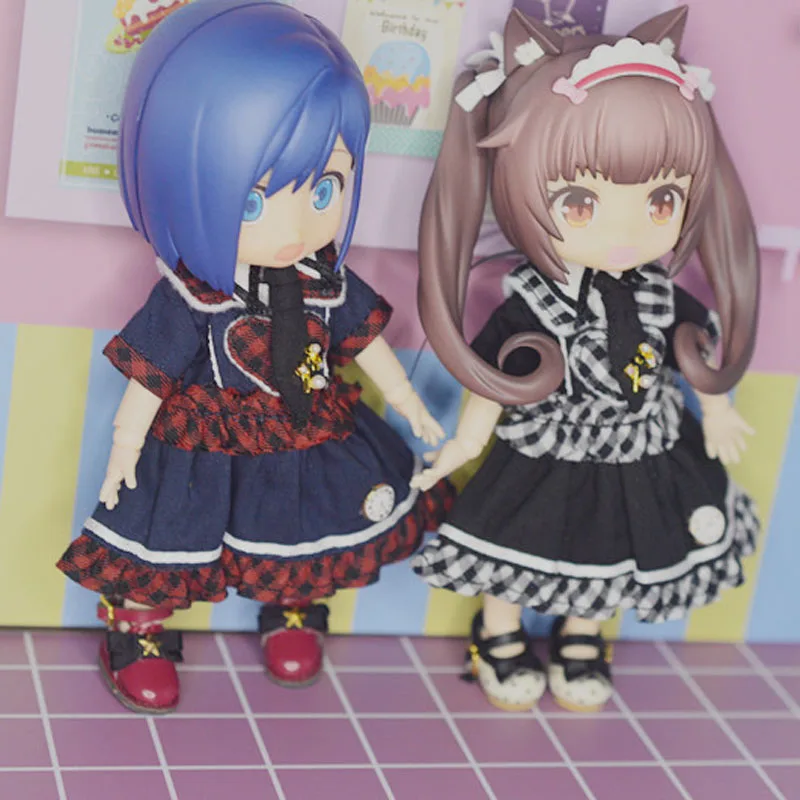 Ob11 baby clothes body GSC clay figure can wear plaid dress Military skirt doll clothes suit doll accessories
Ob11 baby clothes body GSC clay figure can wear plaid dress Military skirt doll clothes suit doll accessories