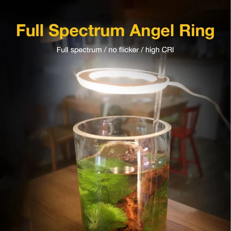 USB Fish Tank Light 10 LED Aquarium Lamp Full Spectrum Fill Light Aquatic Plant Grow Lamp Underwater Landscaping Light USB Light
USB Fish Tank Light 10 LED Aquarium Lamp Full Spectrum Fill Light Aquatic Plant Grow Lamp Underwater Landscaping Light USB Light