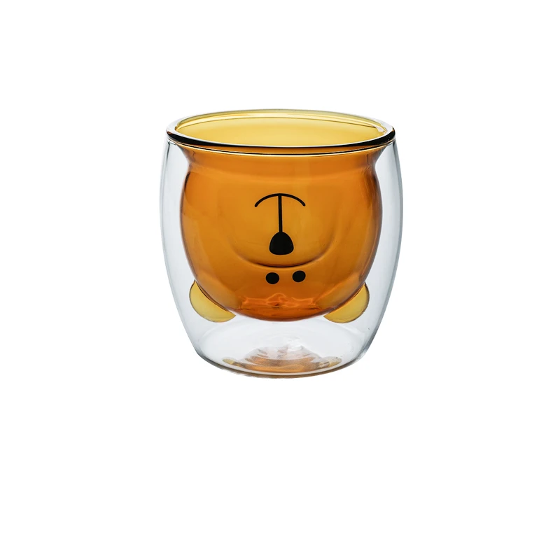 Double Layer Insulation Glass Milk Breakfast Cup Lovely Creative Cartoon Animals Transparent Cat's Claw Juice Cup
Double Layer Insulation Glass Milk Breakfast Cup Lovely Creative Cartoon Animals Transparent Cat's Claw Juice Cup