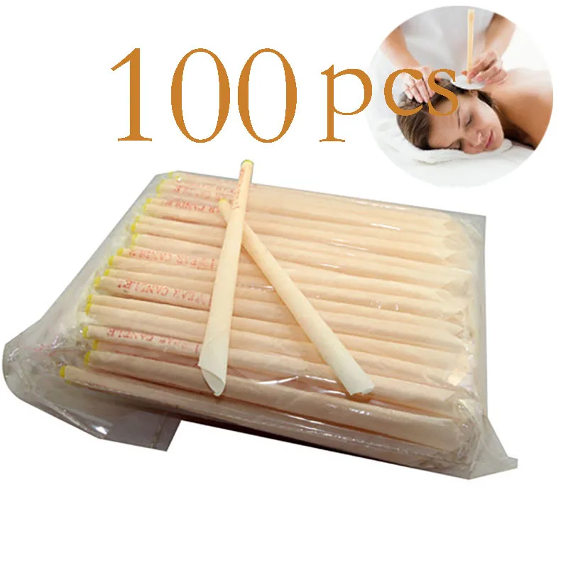 20pcs/100pcs Ear Cleaner Ear Candle Beeswax Good Product Hopi Ear Wax Coning Fragrance Cleaning Ear Candle Wax Removal Tool
20pcs/100pcs Ear Cleaner Ear Candle Beeswax Good Product Hopi Ear Wax Coning Fragrance Cleaning Ear Candle Wax Removal Tool