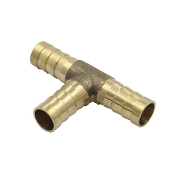 Brass Splicer Pipe Fitting T Shape 3 Way Hose Barb 6 8 10 12 16mm Copper Barbed Connector Joint Air Water Oil Coupler Adapter
Brass Splicer Pipe Fitting T Shape 3 Way Hose Barb 6 8 10 12 16mm Copper Barbed Connector Joint Air Water Oil Coupler Adapter