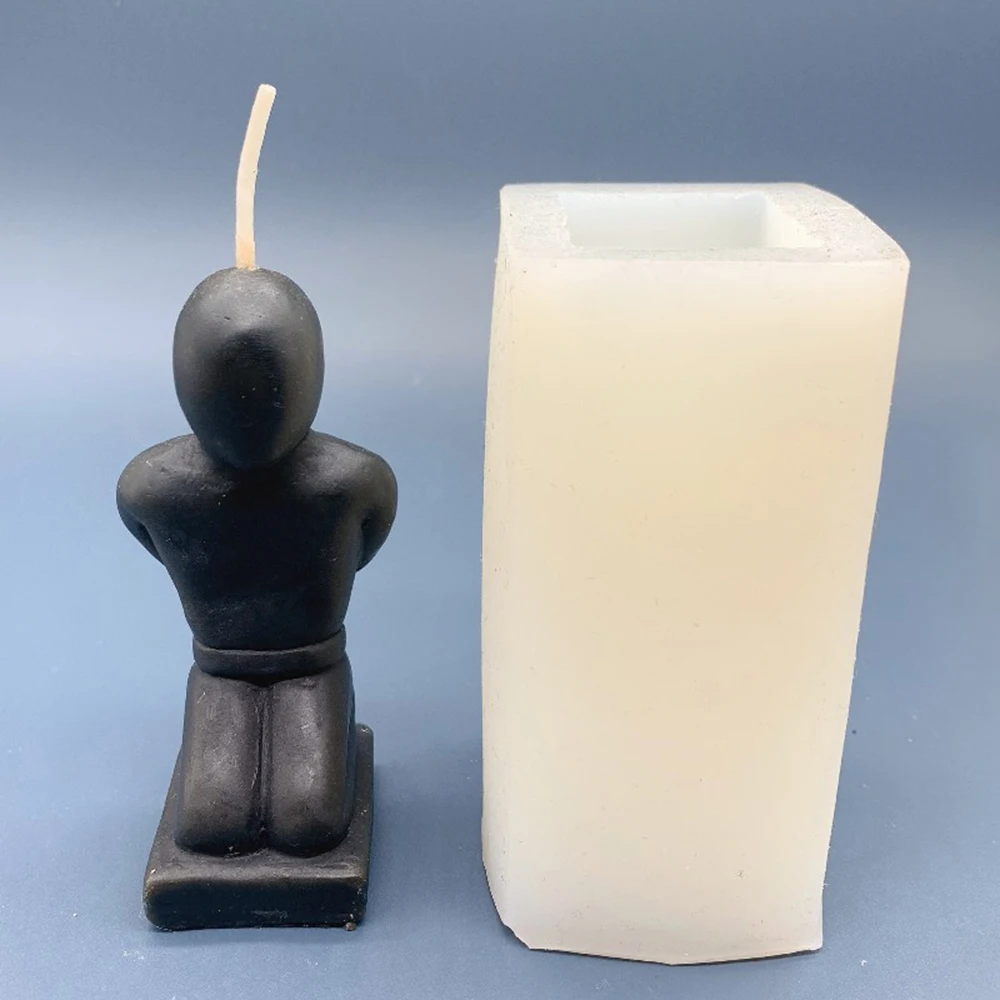 

Силиконовая форма «сделай сам» для коленей, форма для свечи, форма для литья из 3D смолы, форма для изготовления свечей, воска, эпоксидной смо...