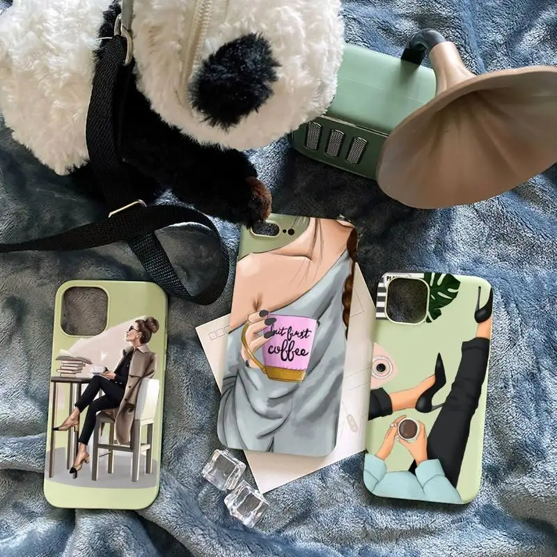 Princess Female boss coffee pattern Phone Case Candy Color for iPhone 6 7 8 11 12 s mini pro X XS XR MAX Plus
Princess Female boss coffee pattern Phone Case Candy Color for iPhone 6 7 8 11 12 s mini pro X XS XR MAX Plus
