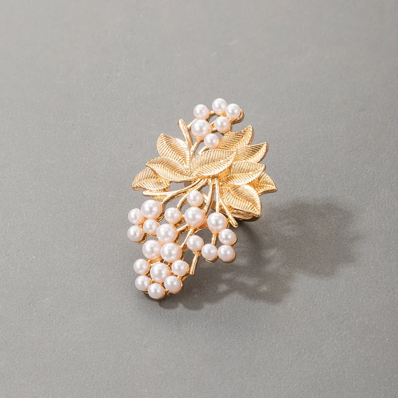 docona Luxury Pearl Joint Ring for Women Charming Big Gold Leaf Geometric Metal Single Ring Ladies Jewelry Accessory
docona Luxury Pearl Joint Ring for Women Charming Big Gold Leaf Geometric Metal Single Ring Ladies Jewelry Accessory