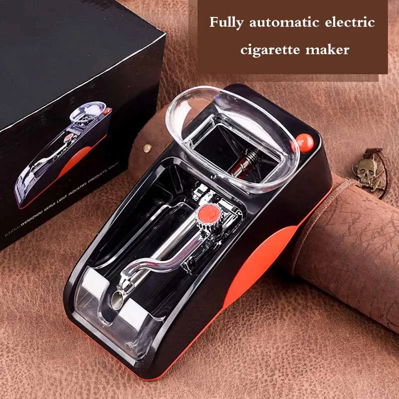 EU Plug Electric Easy Automatic Cigarette Rolling Machine Tobacco Injector Maker Roller Drop Shipping Smoking Tool
EU Plug Electric Easy Automatic Cigarette Rolling Machine Tobacco Injector Maker Roller Drop Shipping Smoking Tool