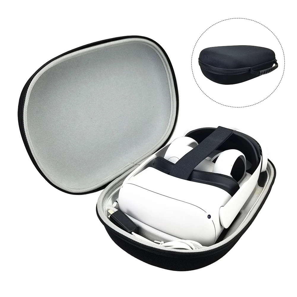 Travel Carrying Case EVA Storage Bag For Oculus Quest 2 Bag VR Protable Accessories For Oculus Quest 2 VR Headset Accessories
Travel Carrying Case EVA Storage Bag For Oculus Quest 2 Bag VR Protable Accessories For Oculus Quest 2 VR Headset Accessories