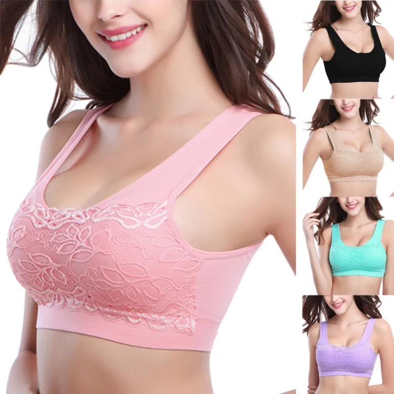 Women Bodybuilding Fitness Seamless Tank Workout Racerback Stretch Padded Crop Breathable Tops Bra
Women Bodybuilding Fitness Seamless Tank Workout Racerback Stretch Padded Crop Breathable Tops Bra