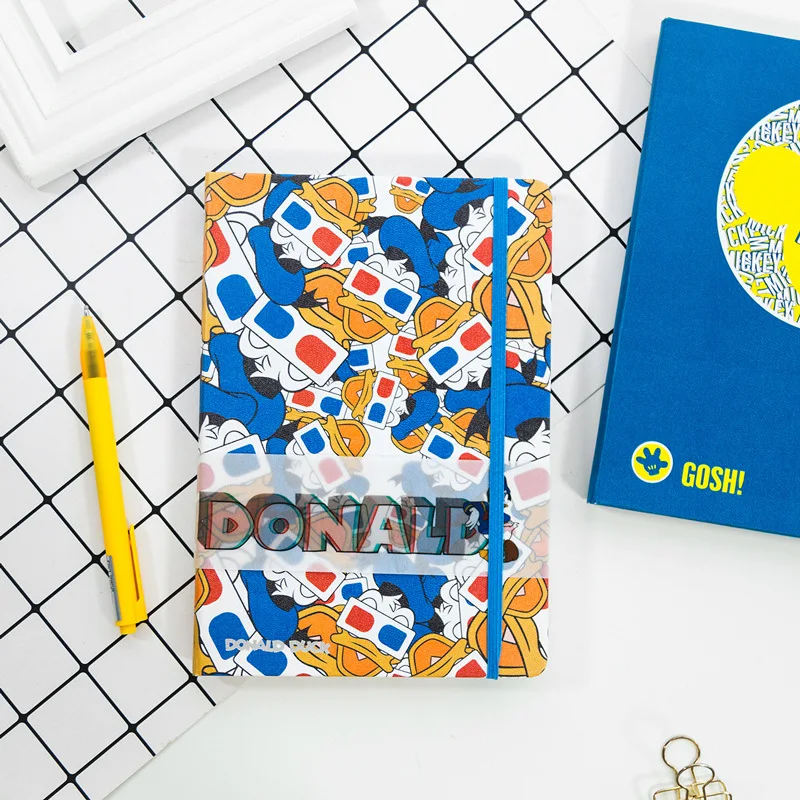 Disney Cartoon A5 Donald Duck Hardface Notebook Mickey's Diary Minnie Schedule Notebook Notepad Cute Student Writing Notebook
Disney Cartoon A5 Donald Duck Hardface Notebook Mickey's Diary Minnie Schedule Notebook Notepad Cute Student Writing Notebook
