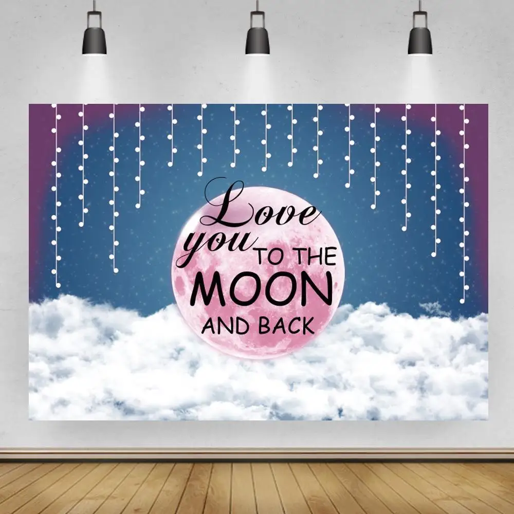 Фон для фотосъемки новорожденных с подсветкой и изображением Луны и облаков
Фон для фотосъемки новорожденных с подсветкой и изображением Луны и облаков