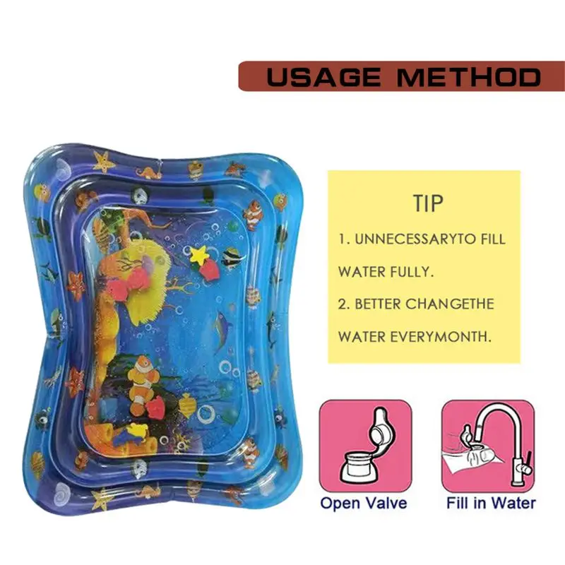 40" Summer Inflatable Water Mat for Babies Safety Cushion Ice Mat Early Education Toys Play
40" Summer Inflatable Water Mat for Babies Safety Cushion Ice Mat Early Education Toys Play