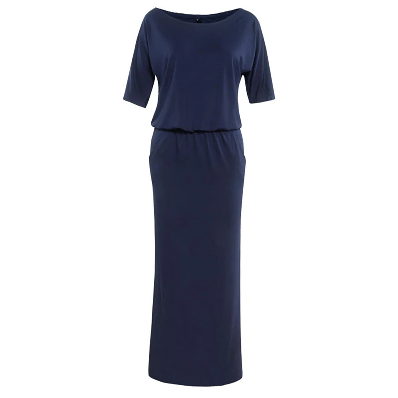 Hot Sale Women Boho Maxi Dress Sexy Summer Short Sleeve Side Slit Loose Evening Party Long Beach Dress with Pocket Vestidos
Hot Sale Women Boho Maxi Dress Sexy Summer Short Sleeve Side Slit Loose Evening Party Long Beach Dress with Pocket Vestidos