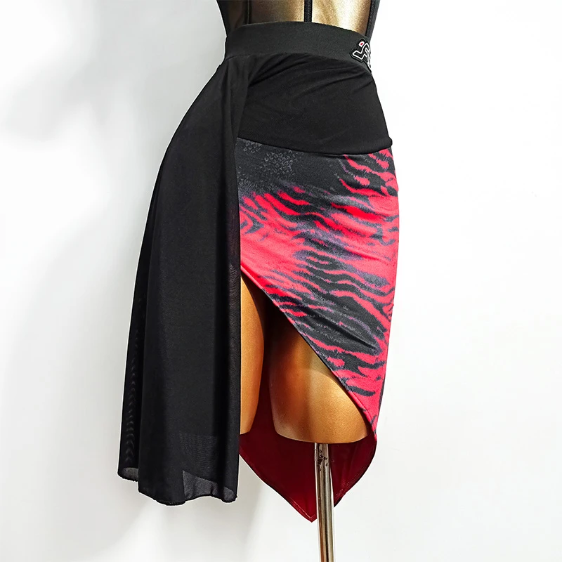 Latin Dance Skirt Women New Leopard Print Practice Clothes Irregular Skirt Chacha Samba Latin Dance Performance Clothes DN7028
Latin Dance Skirt Women New Leopard Print Practice Clothes Irregular Skirt Chacha Samba Latin Dance Performance Clothes DN7028