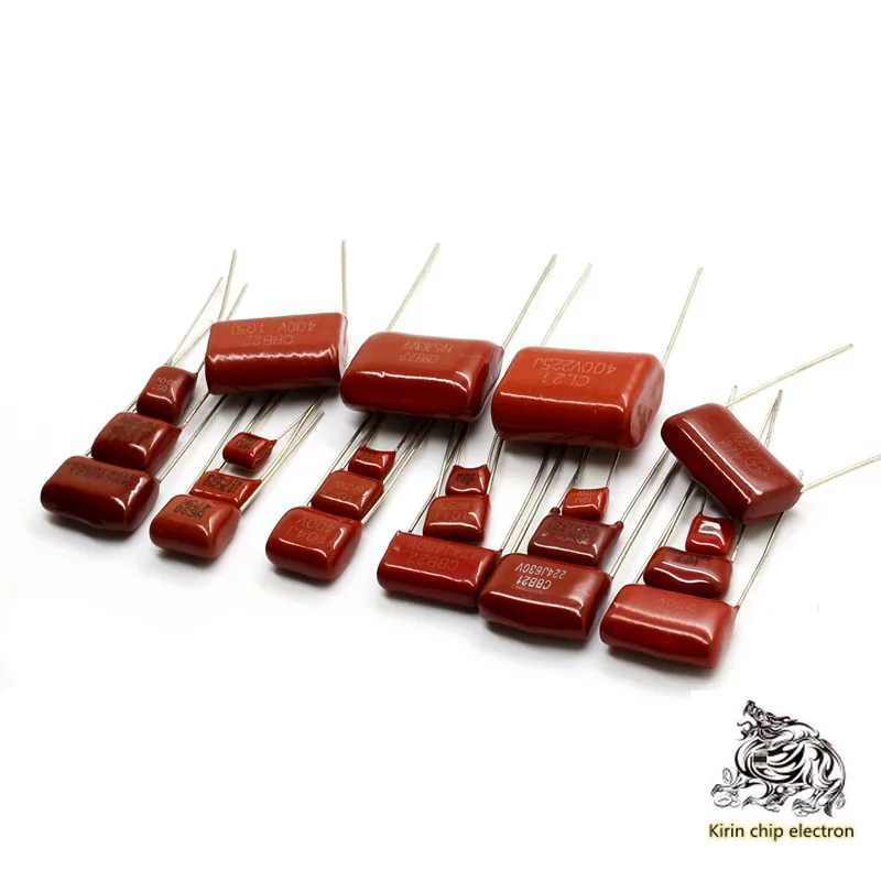 105PCS/LOT pack CBB thin film capacitance nonpolar AC pack 100 V 250V 400V 630V
105PCS/LOT pack CBB thin film capacitance nonpolar AC pack 100 V 250V 400V 630V