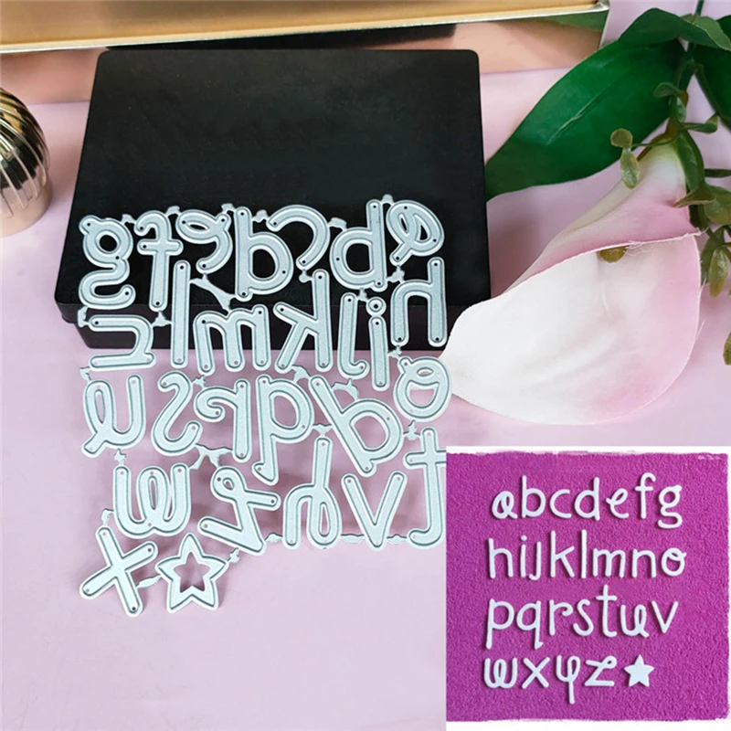Metal Steel Frames Alphabet Letters Decoration Cutting Dies DIY Scrap Booking Photo Album Embossing Paper Cards 10.1x11cm
Metal Steel Frames Alphabet Letters Decoration Cutting Dies DIY Scrap Booking Photo Album Embossing Paper Cards 10.1x11cm