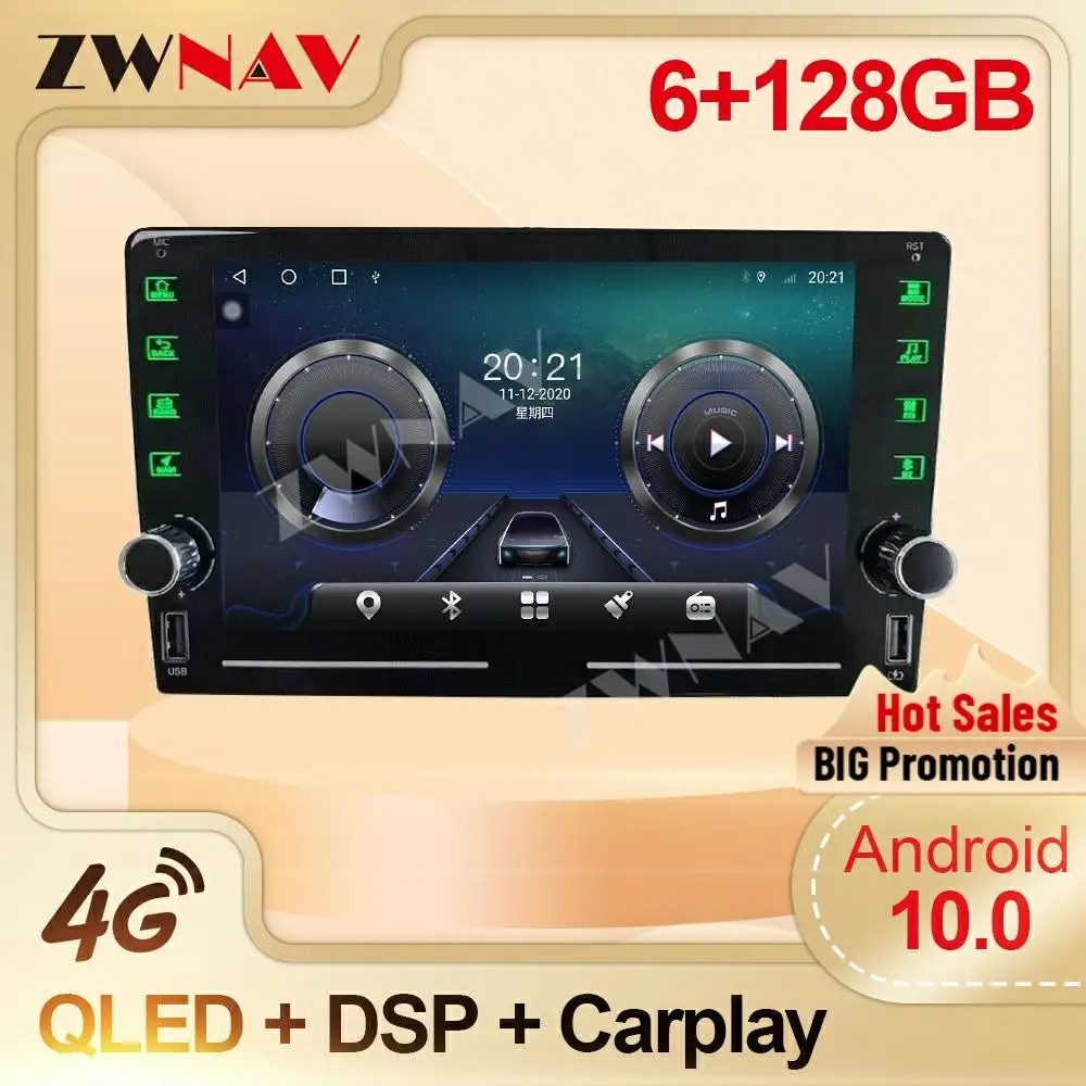 Автомобильный мультимедийный плеер Carplay, 6 + 128 ГБ, 8 ядер, Android 10, универсальный GPS-навигатор, автомобильный радиоприемник, головное устройство...
Автомобильный мультимедийный плеер Carplay, 6 + 128 ГБ, 8 ядер, Android 10, универсальный GPS-навигатор, автомобильный радиоприемник, головное устройство...