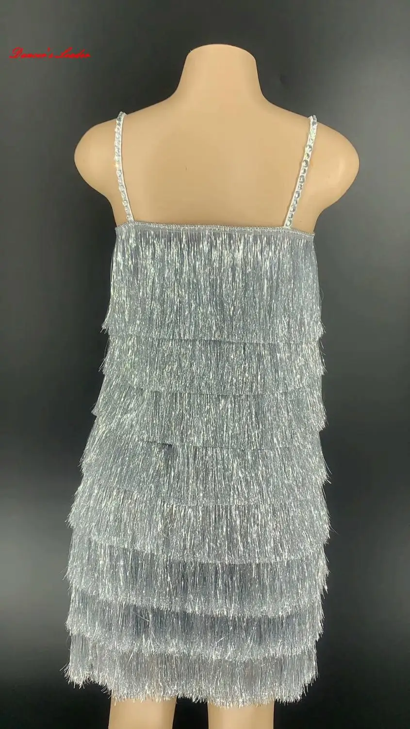 Stage Costumes For Singers Silver Tassel one-piece Short Skirt Dance Stage adult Costume Female Sexy DS hosts car model Clothing
Stage Costumes For Singers Silver Tassel one-piece Short Skirt Dance Stage adult Costume Female Sexy DS hosts car model Clothing